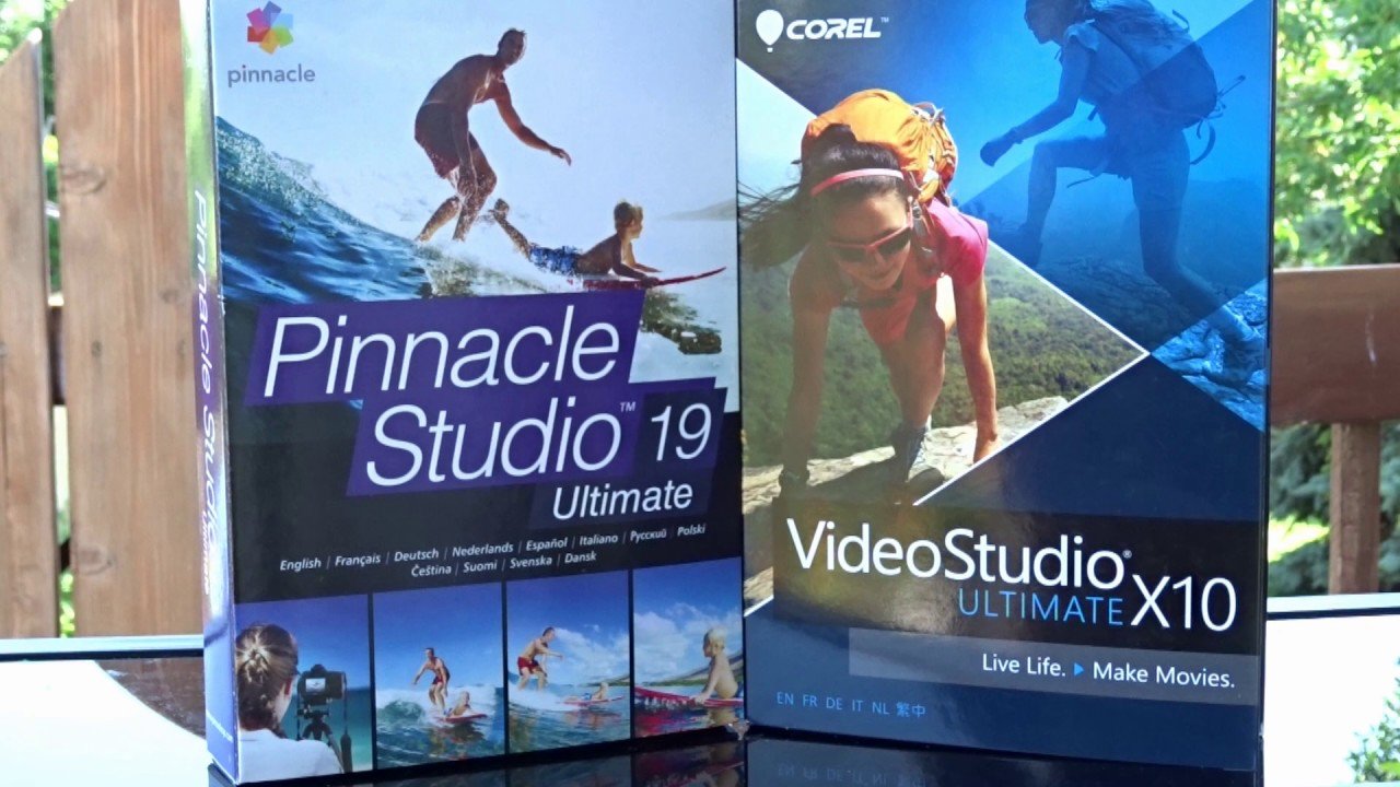 Pinnacle Studio Vs Corel Videostudio Features comparison
