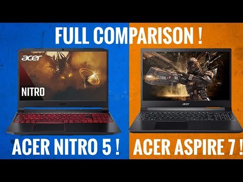 Acer Nitro 5 RTX 3060 and Acer Aspire 7 Ryzen 5 5500u- which is better?